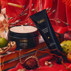 The Holiday Gift Guide from JUARA showcases their many skincare and wellness products for an easy shopping experience.