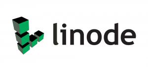 A green icon in the shape of an L with the company name Linode alongside it