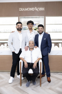 Diamond Wish is a fourth-generation, family-owned business dedicated to creating fine, handcrafted jewelry using ethically sourced, conflict-free diamonds.