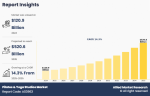 Pilates & Yoga Studios Share, Trend Analysis Growth - Report,
