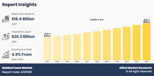 Molded Foam Market CAGR