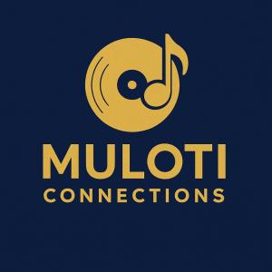 the symbol, the words “MULOTI CONNECTIONS” appear in bold gold lettering.
