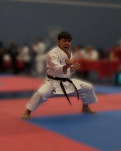 Silver medalist, Eli Cooper, performing Ohan