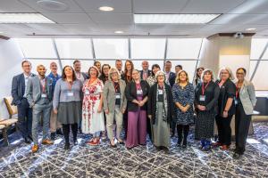 This is an image of a meeting with the Canadian Magazine Coalition and staff from the Department of Canadian Heritage