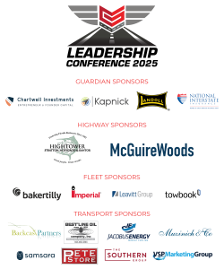 Guardian Fleet Services 2025 Leadership Conference Sponsors