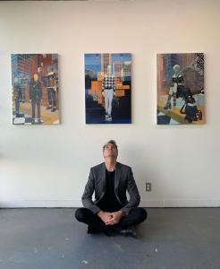 Artist Jay Brockman  jaybrockman.com and follow him on Instagram @jaybrockmanart