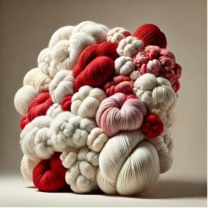 Thread of Memory 112x112cm Acrylic Painting on canvas (2025) (Photo credit: Sung Min Jang)