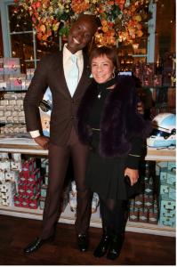 Maribel Lieberman (Right) with Charlii Sebunya (Photo Credit: BFA / Madeleine Thomas)