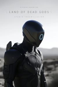 cene from LAND OF DEAD GODS, showcasing Studio Freewillusion’s AI-powered filmmaking solution.