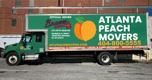 Atlanta Peach Movers Truck