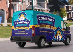 Comfort Hounds service Van