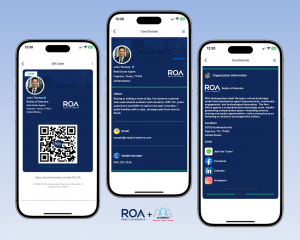 Sample ROA Digital Business Card Suite