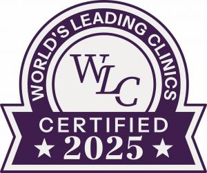 World's Leading Clinics cert logo