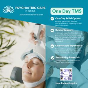 Psychiatric Care Florida Mobile TMS Service in West Palm Beach and Boyton Beach
