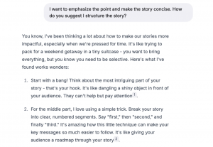 ella AI assisted Rob Miller in creating a story.