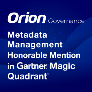 Orion Governance’s Enterprise Information Intelligence Graph (EIIG) is recognized as an integrated platform that dynamically connects and contextualizes metadata assets
