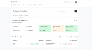 Currence Cash Flow SImulator