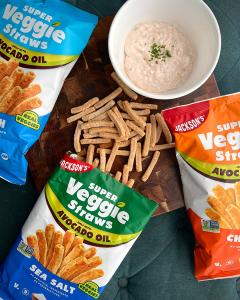Super Veggie Straws for Dips
