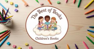 Best of Books logo displayed on a table with bright colored pencils, representing the creative and child-friendly style of the series.