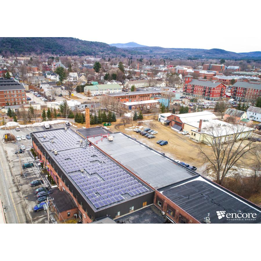 Encore Renewable Energy takes historic silk mill solar in Keene NH