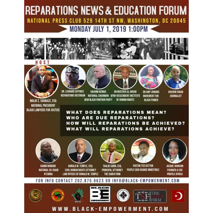 National Reparations News Panel to Answer Critical Questions